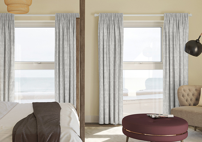 Nerida, Pebble - Made to Measure Curtains - Image 3